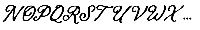 Rumble Country Script Blurred Font UPPERCASE