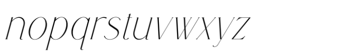 Ruminate Italic Font LOWERCASE