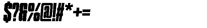 Rumiond Slant Font OTHER CHARS