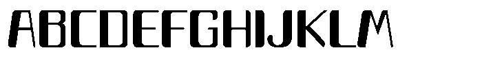 Rumpaka Font UPPERCASE