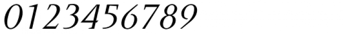Runa Serif Pro Italic Font OTHER CHARS