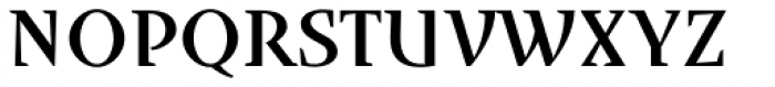 Runa Serif Std Medium Font UPPERCASE