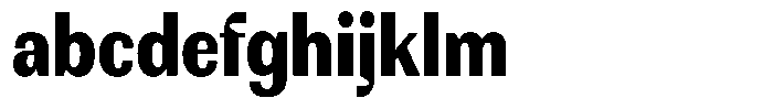 Rundale Black Condensed FONT