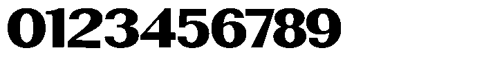 Rundale Black Expanded Font OTHER CHARS
