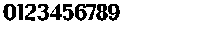 Rundale Black Semi Condensed Font OTHER CHARS