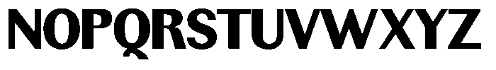 Rundale Black Font UPPERCASE