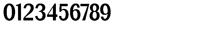 Rundale Bold Condensed Font OTHER CHARS