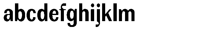 Rundale Bold Condensed FONT