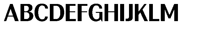 Rundale Bold Font UPPERCASE