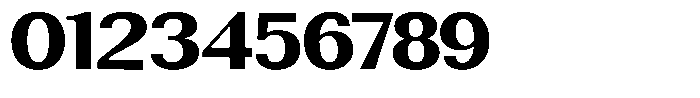 Rundale Extra Bold Expanded Font OTHER CHARS