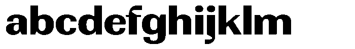 Rundale Extra Bold Expanded FONT