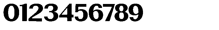 Rundale Extra Bold Semi Expanded Font OTHER CHARS