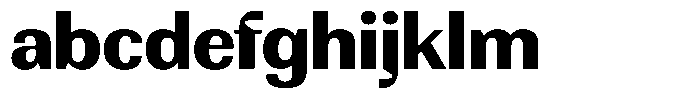 Rundale Extra Bold Semi Expanded FONT
