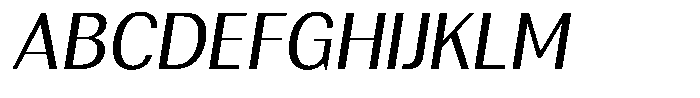 Rundale Italic Font UPPERCASE