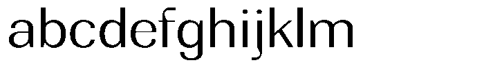 Rundale Light Expanded FONT