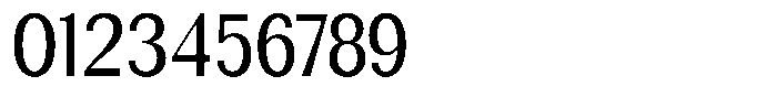 Rundale Medium Condensed Font OTHER CHARS