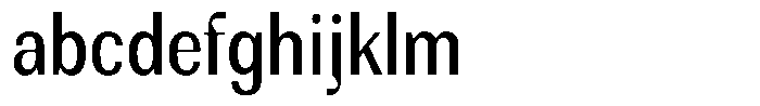 Rundale Medium Condensed FONT