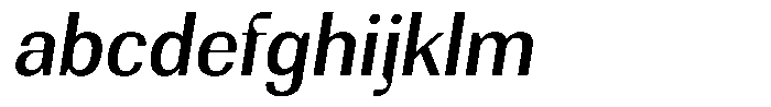 Rundale Medium Italic FONT
