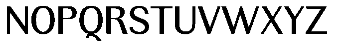 Rundale Medium Font UPPERCASE
