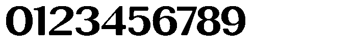Rundale Round Bold Expanded Font OTHER CHARS