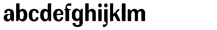 Rundale Round Bold Sem Condensed FONT