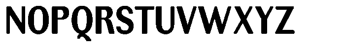 Rundale Round Extra Bold Condensed Font UPPERCASE