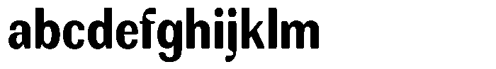Rundale Round Extra Bold Condensed FONT