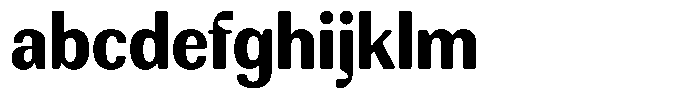 Rundale Round Extra Bold Sem Condensed FONT