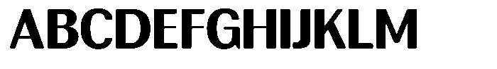 Rundale Round Extra Bold Font UPPERCASE