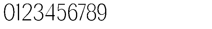 Rundale Round Extra Light Condensed Font OTHER CHARS
