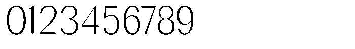 Rundale Round Extra Light Sem Condensed Font OTHER CHARS