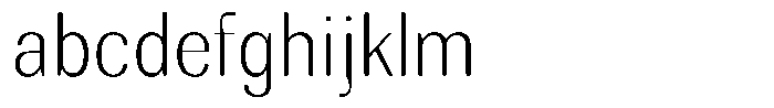 Rundale Round Extra Light Sem Condensed FONT