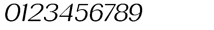 Rundale Round Light Exp Italic Font OTHER CHARS