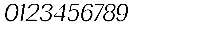 Rundale Round Light Italic Font OTHER CHARS