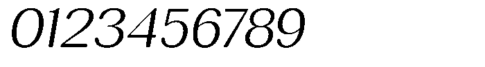 Rundale Round Light Sem Exp Italic Font OTHER CHARS