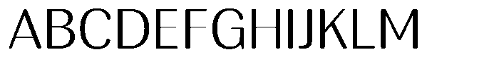 Rundale Round Light Sem Exp Font UPPERCASE