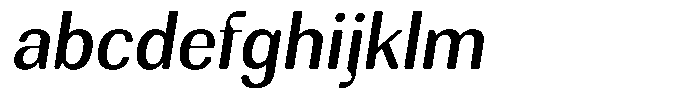 Rundale Round Medium Italic FONT