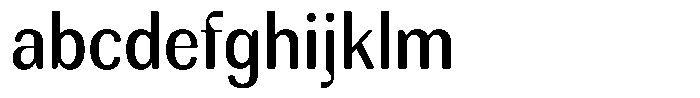 Rundale Round Medium Sem Condensed FONT