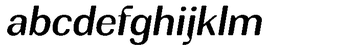 Rundale Round Medium Sem Exp Italic FONT