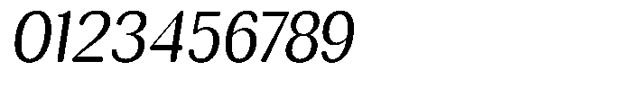 Rundale Round Sem Condensed Italic Font OTHER CHARS