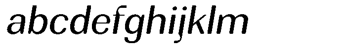 Rundale Round Sem Exp Italic FONT