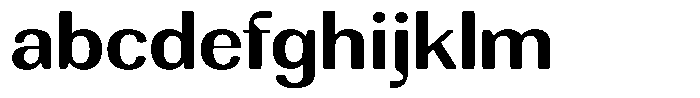 Rundale Round Semi Bold Expanded FONT