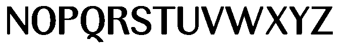Rundale Round Semi Bold Font UPPERCASE