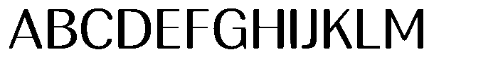 Rundale Round Semi Expanded Font UPPERCASE