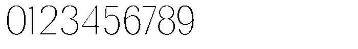 Rundale Round Thin Sem Condensed Font OTHER CHARS