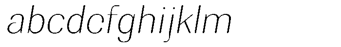 Rundale Round Thin Sem Exp Italic FONT