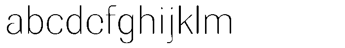 Rundale Round Thin Semi Expanded FONT