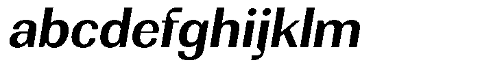 Rundale Sem Bold Sem Exp Italic FONT