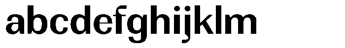 Rundale Semi Bold Semi Expanded FONT