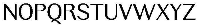 Rundale Semi Expanded Font UPPERCASE